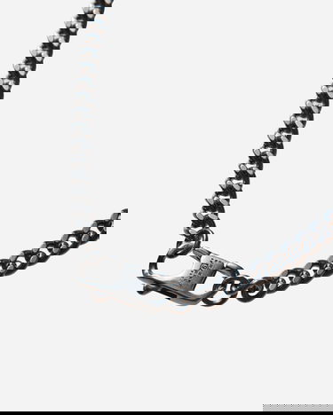 Колие Maison Margiela Curb Chain Necklace Сиво | SM6UU0083 954, 3