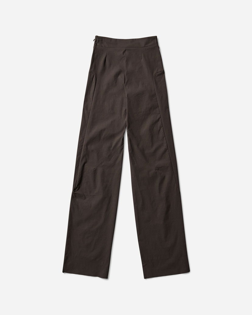 Панталони ROA Marva Compression Flared Pants Кафяво | RBWW048FA26 BRW0003