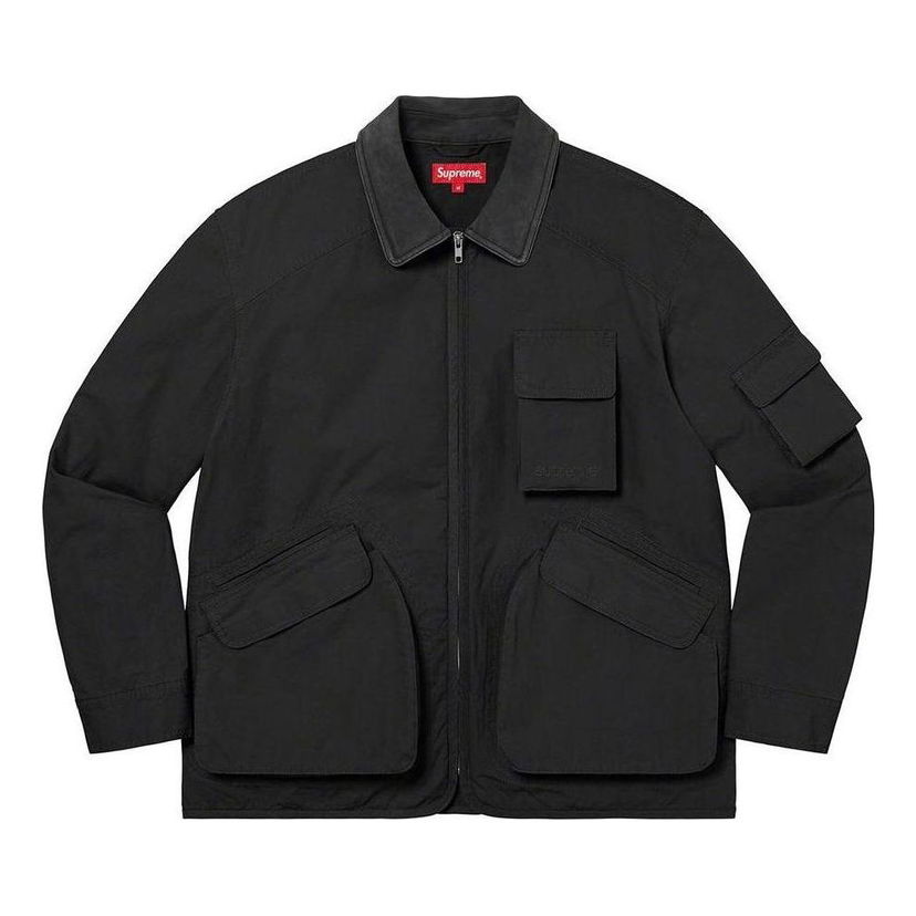 Яке Supreme Utility Jacket with Flap Pockets Черно | SUP-FW22-097