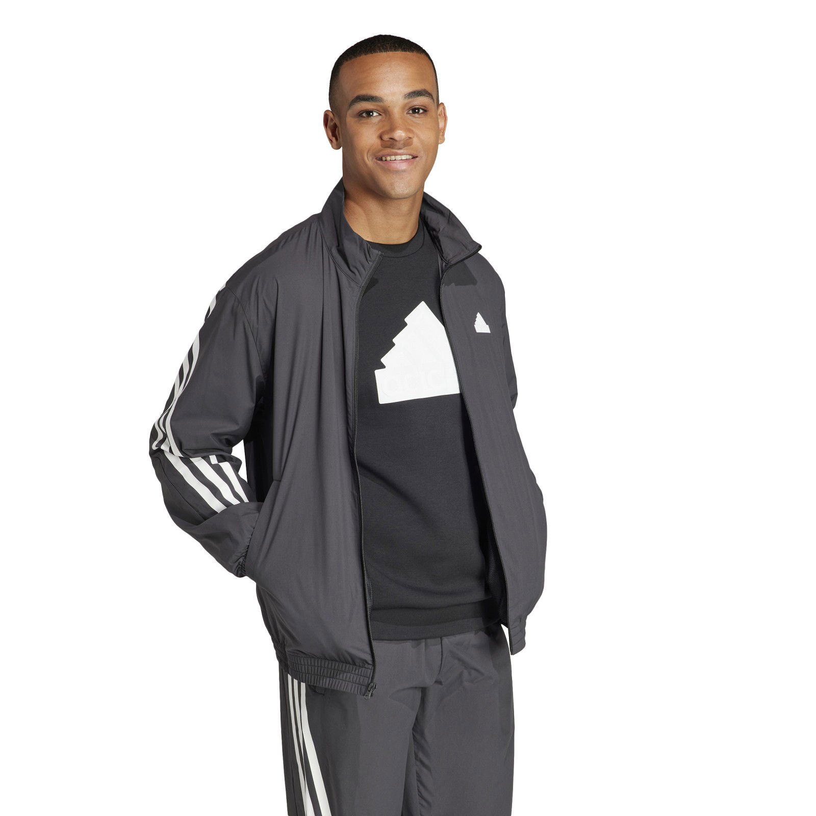 Men's Woven Track Jacket, 4