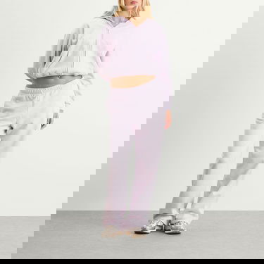 Спортни панталони SKIMS Cotton Fleece Straight Leg Pant, Size Large Лилаво | ST-PNT-8385W-PRH, 4