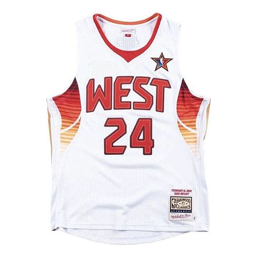 Фланелка Mitchell & Ness Mitchell & Ness NBA All-Star 2009 West Kobe Bryant Authentic Jersey Бяло | AJY4EL18004-ASWWHIT09KBR