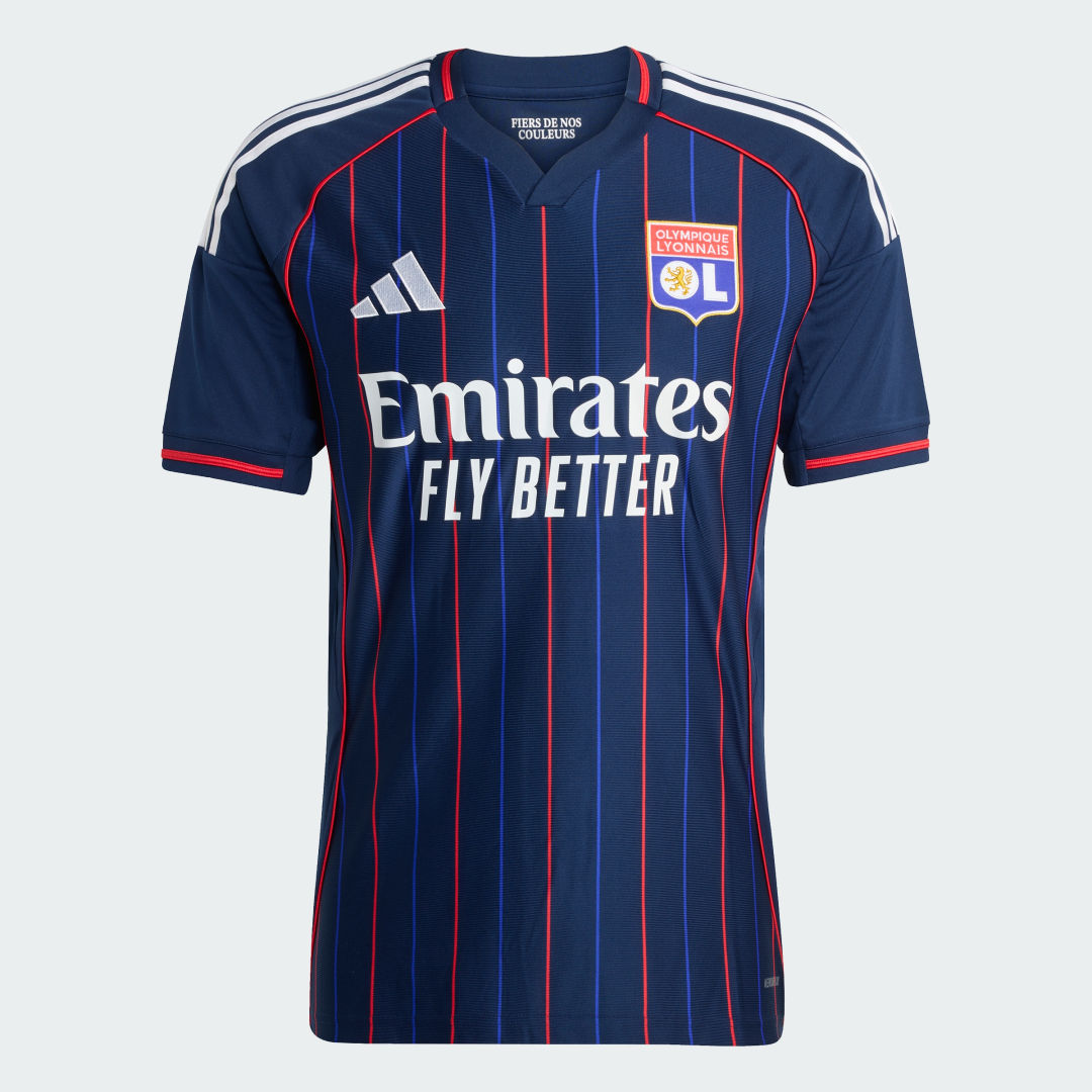 Фланелка adidas Performance Olympique Lyonnais 25/26 Away Jersey Тъмно синьо | JD1393, 0