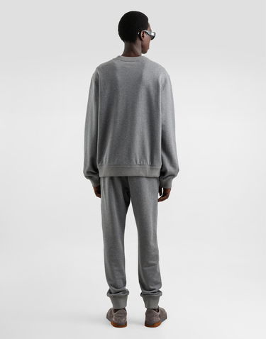 Суитчър Dolce & Gabbana Dolce & Gabbana Cotton Sweatshirt with Metal Tag Сиво | G9ABJTG7N7BS8291, 2