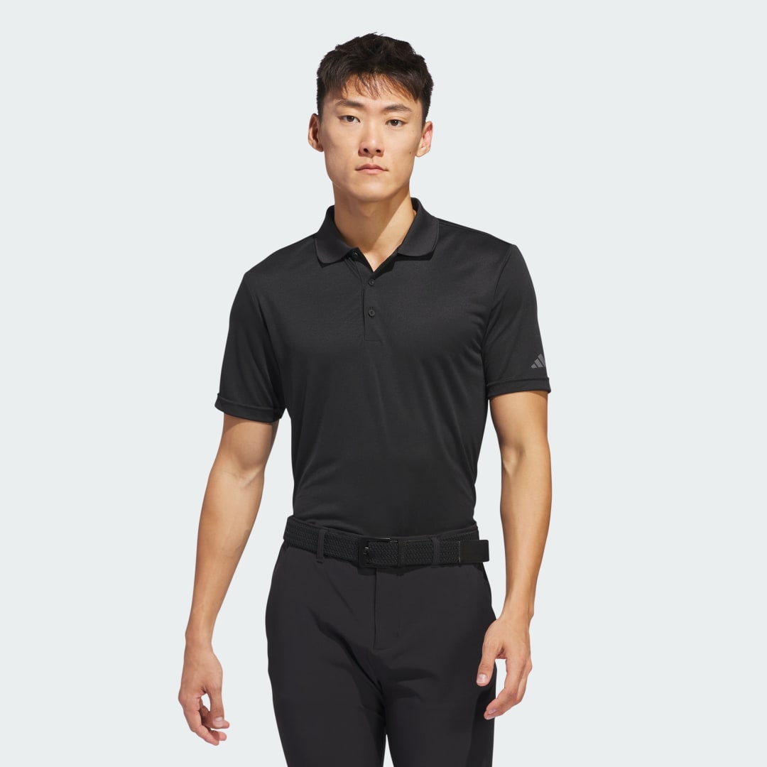 Поло тениска adidas Performance Core Performance Primegreen Polo Shirt Черно | IQ2935, 0