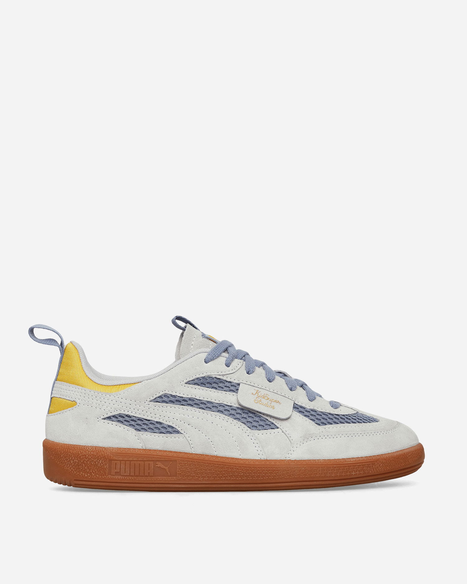 Кецове и обувки Puma KidSuper Palermo Sneakers Ash Gray / Filtered Ash Бяло | 397306-02, 1