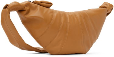 Чанта за кръста LEMAIRE Lemaire Small Croissant Leather Shoulder Bag Кафяво | BG253 LL095, 1