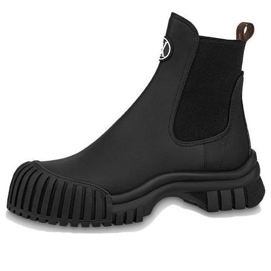 Кецове и обувки Louis Vuitton Ruby Flat Ankle Boots Черно | 1ABUI1, 0