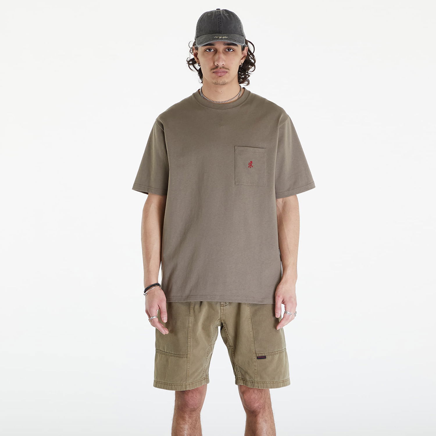 Тениска GRAMICCI Classic One Point Tee Зелено | G304-OGJ COYOTE, 0