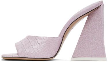 Грижа за обувките The Attico Attico Devon Heeled Mules Лилаво | 221WS000 EL002, 2