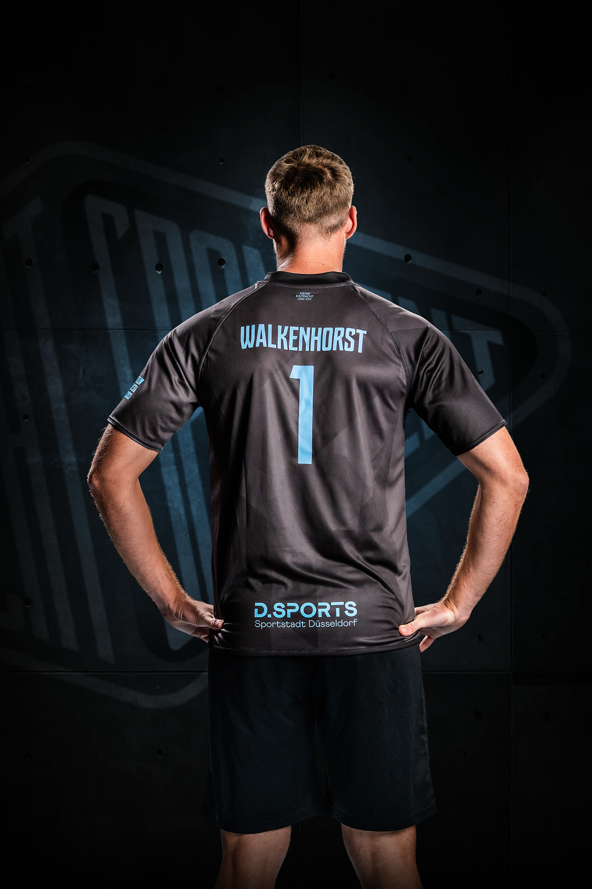 Фланелка Mizuno Jersey Eintracht Spontent 2025/2026 Черно | 400017-black, 1