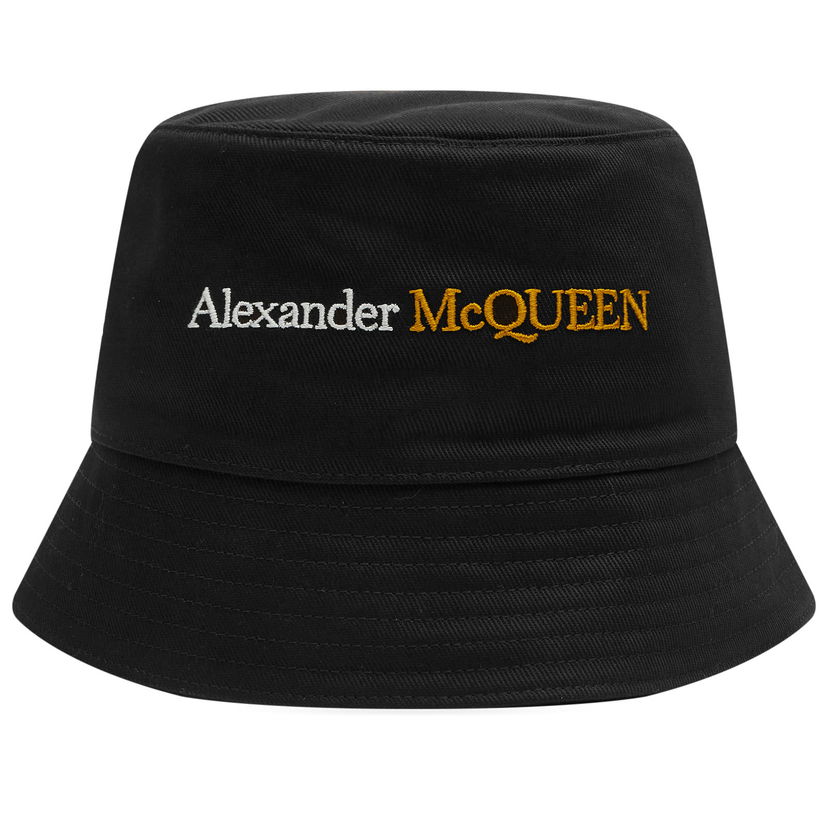 Шапка Alexander McQueen Classic Hat Черно | 782063-4105Q-1080