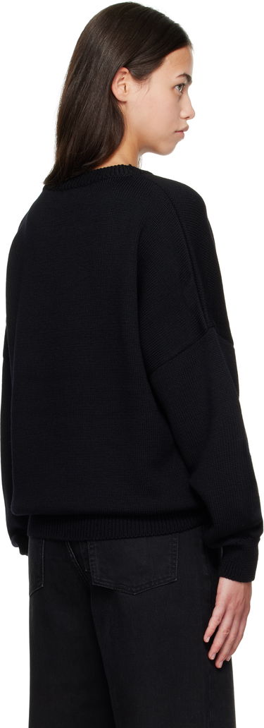Пуловер 032C 032c Selfie Knit Sweater Черно | F25-URK-1511-000-W, 2