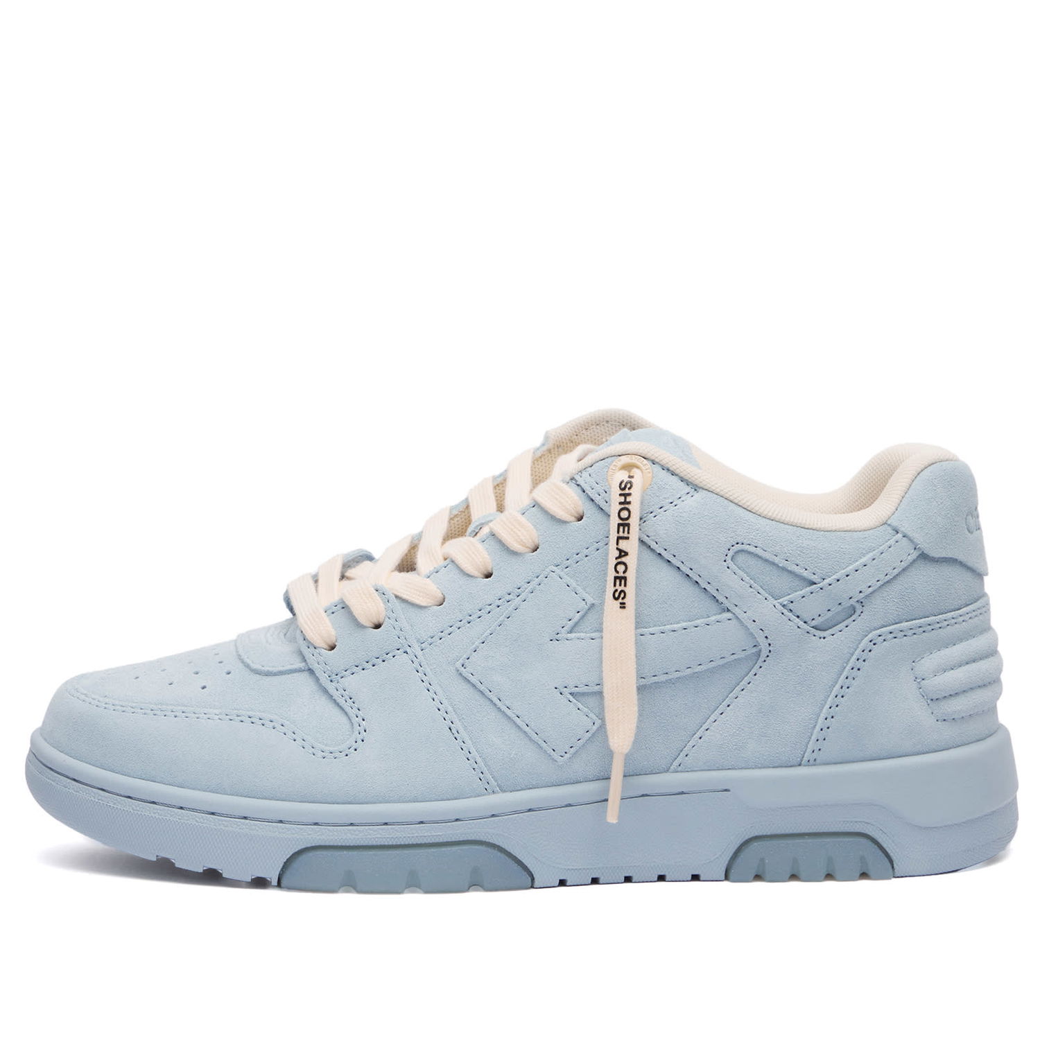 Кецове и обувки Off-White Out Of Office Full Suede Sneaker Синьо | OWIA259C99LEA0164040, 0