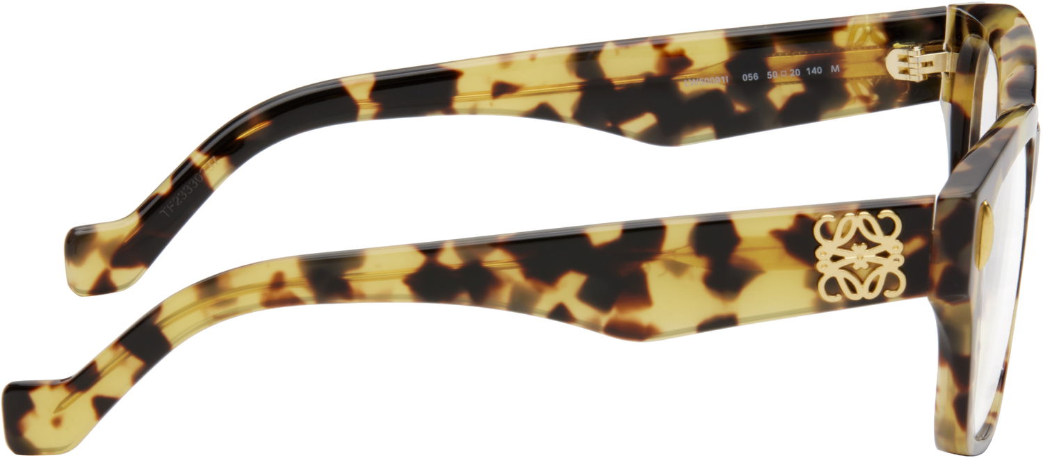 Слънчеви очила Loewe Loewe Anagram Square Eyeglasses Кафяво | LW50091I@50056 192337200038, 1