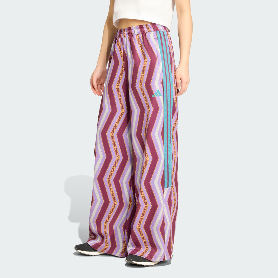Панталони adidas Performance adidas x FARM Tiro Wide Leg Pants Лилаво | JL8616, 0