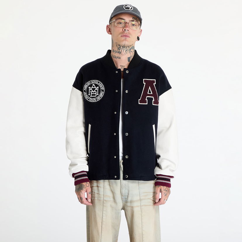 Яке Ambush Stadium Jacket UNISEX Navy/ Russet Brown Кафяво | BMEK002F24FAB0014628