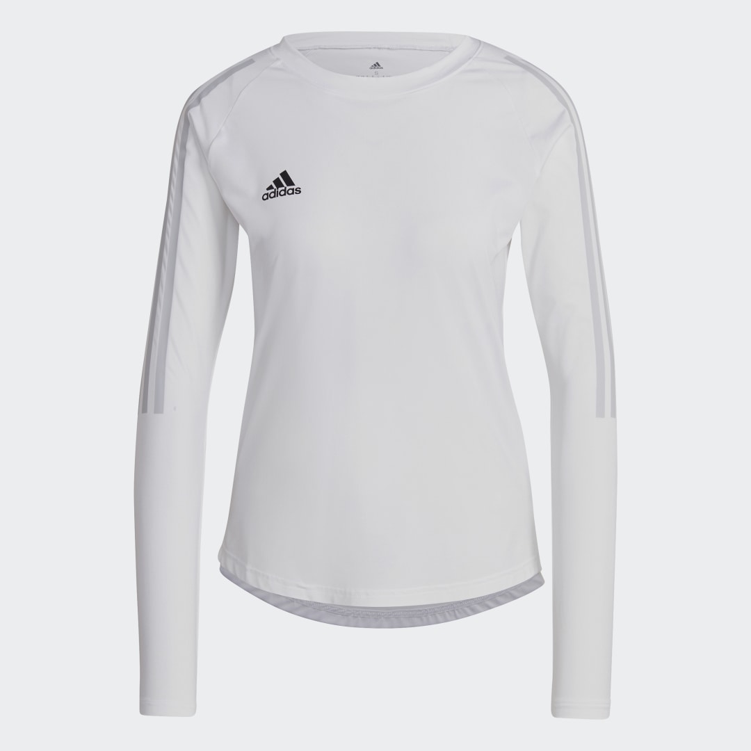 Тениска adidas Performance Long Sleeve Training Shirt Бяло | HK9060, 0