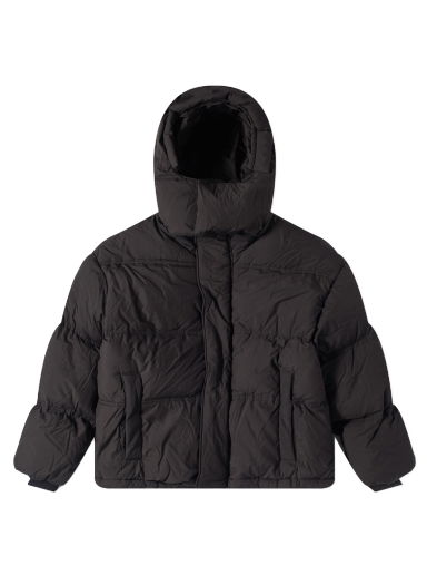 Пухо яке AMI Down Padded Jacket Черно | UJK402-PA0009-001