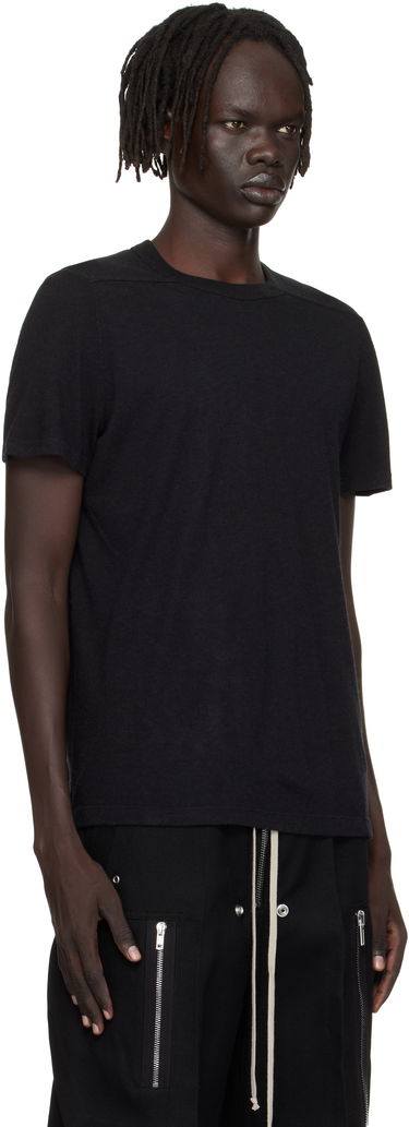 Тениска Rick Owens Rick Owens Concordians Short Level T-Shirt Черно | RU02E1265 JR, 1