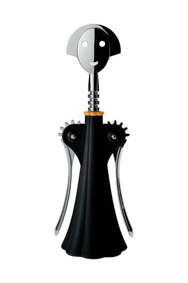 Домашен декор Alessi Corkscrew Anna G. Черно | AAM01.B, 0