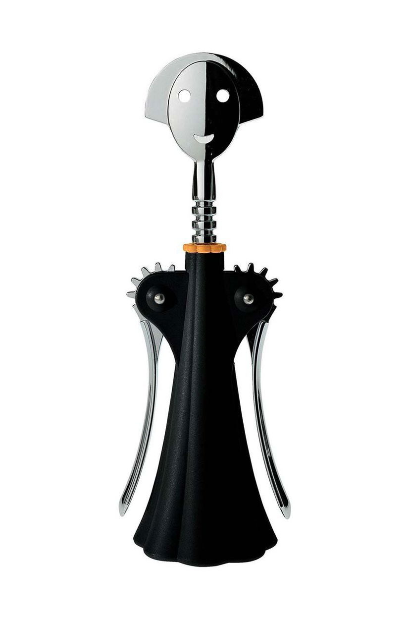 Домашен декор Alessi Corkscrew Anna G. Черно | AAM01.B