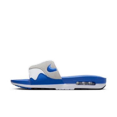 Кецове и обувки Nike Air Max 1 Slides Бяло | FJ4007-100, 2