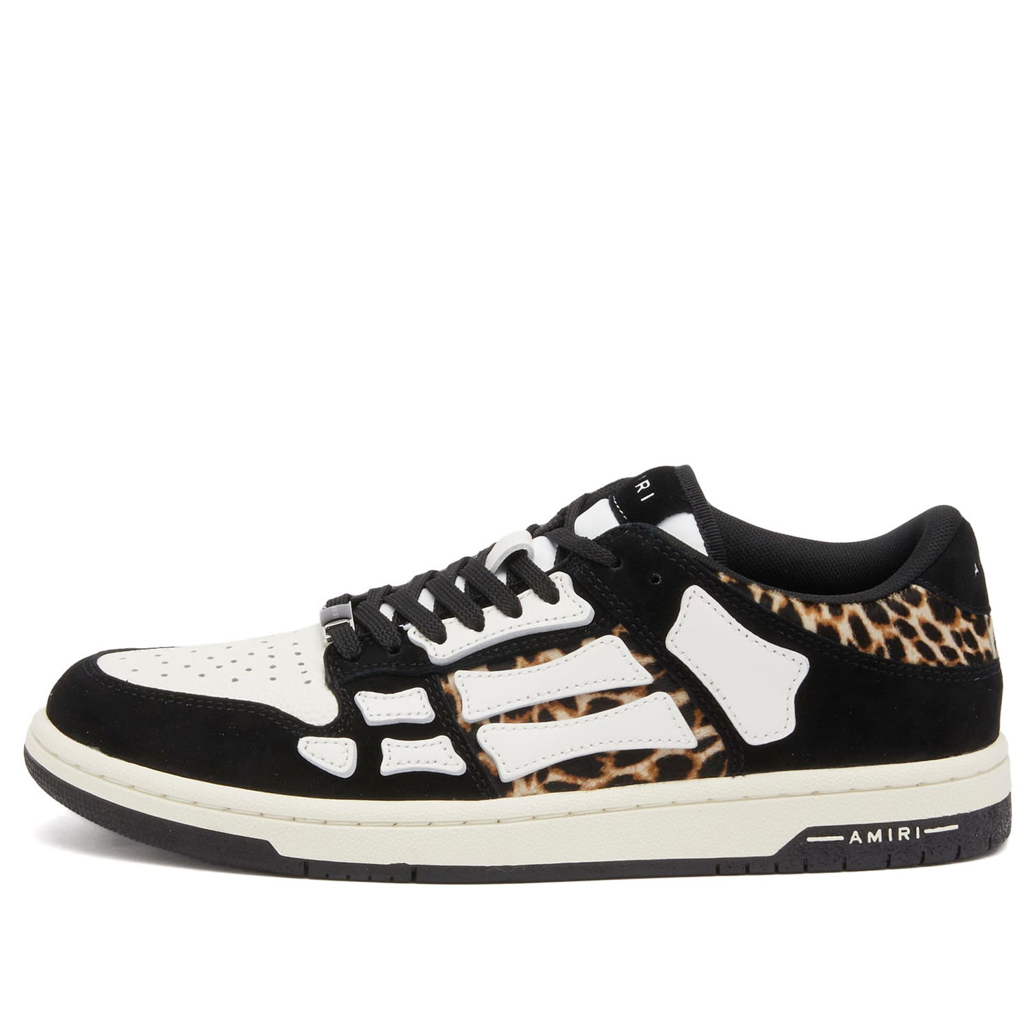 Кецове и обувки AMIRI Leopard Skel Top Low Черно | AWFOSR1044-001, 0