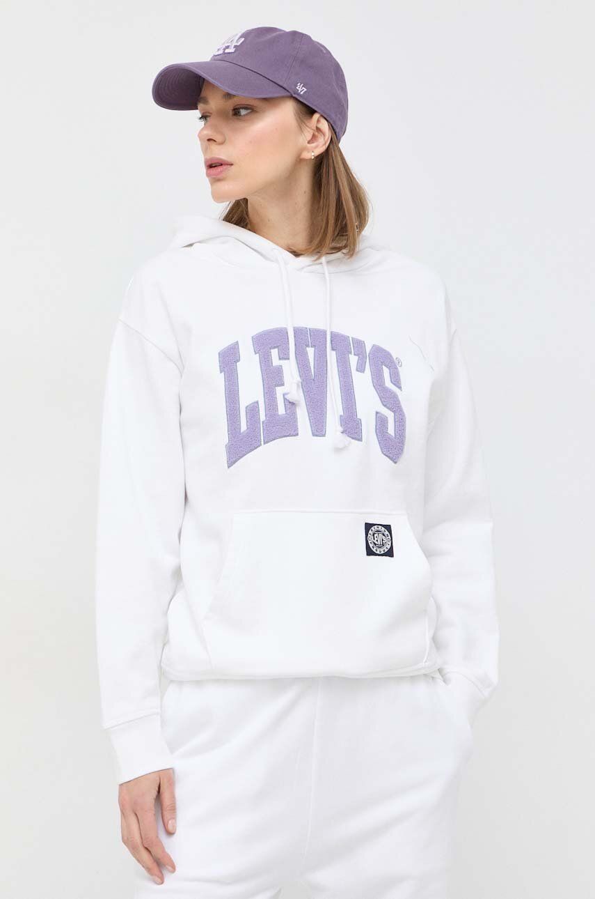 Суитчър Levi's Hoodie Бяло | 18487.0243, 0
