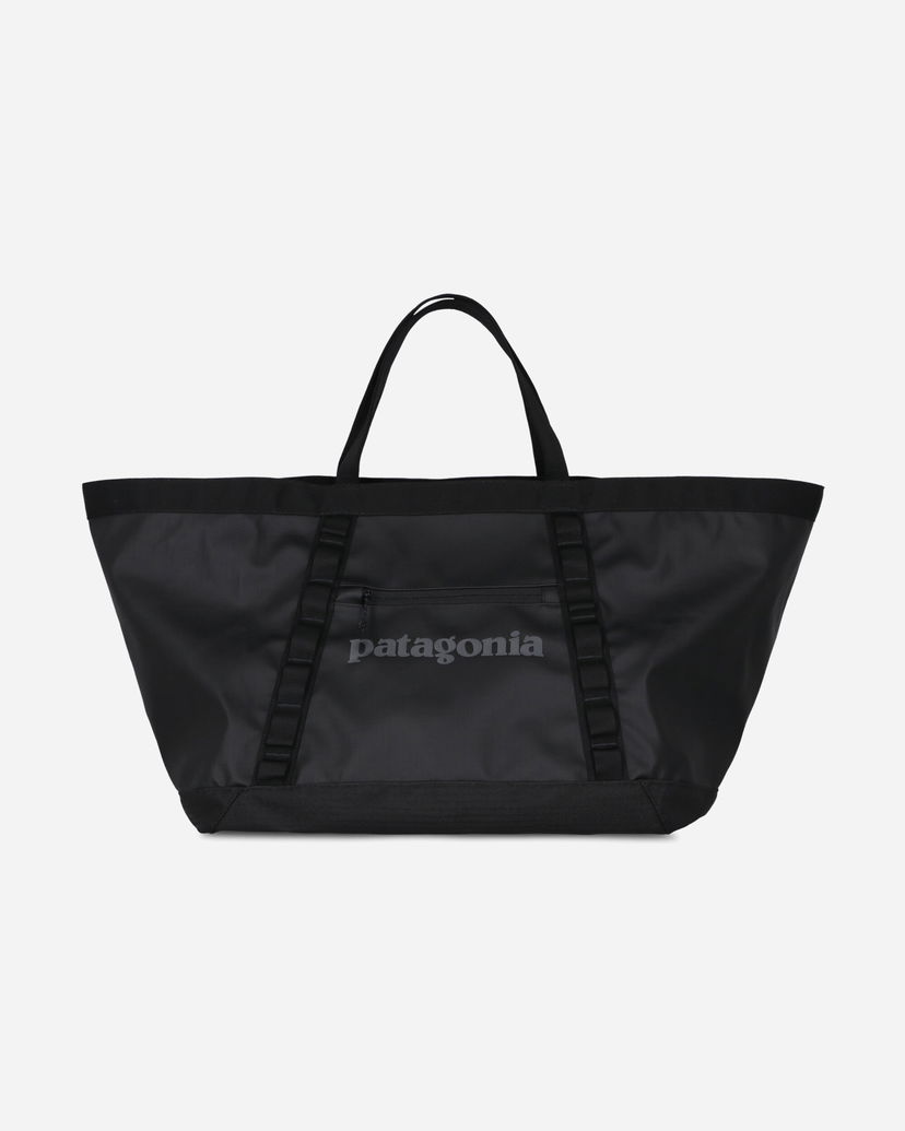 Голяма пазарска чанта Patagonia Gear Tote Bag 61L Черно | 49276 BOB