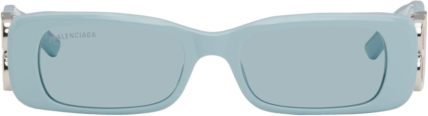 Слънчеви очила Balenciaga Balenciaga Dynasty Rectangle Sunglasses Синьо | BB0096S-025, 0