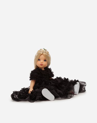 Flexstyle Dolce & Gabbana Doll with Multilayer Organza Dress Черно | LCJA20G7VAYS9000, 3
