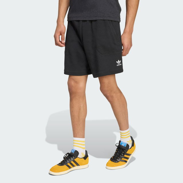 Essentials Trefoil Waffle Shorts