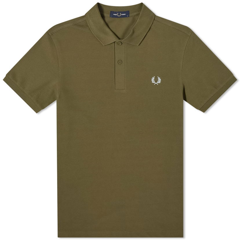 Поло тениска Fred Perry Plain Зелено | M6000-V41