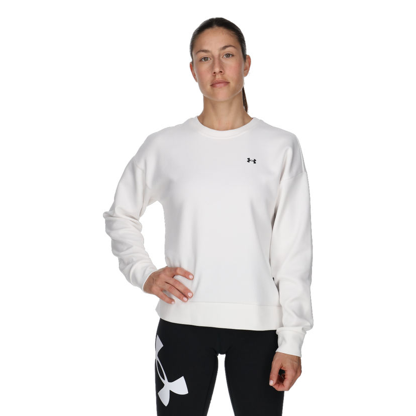 Суитчър Under Armour Unstoppable Fleece Crewneck Sweatshirt Бяло | 1379835-100