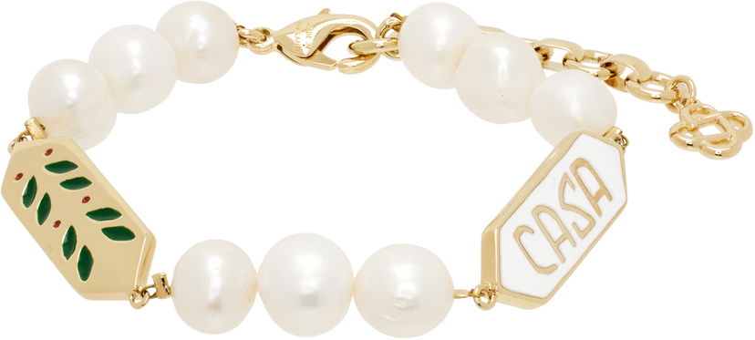 Гривна Casablanca Laurel Pearl Bracelet Металик | APS25-JW-091-01