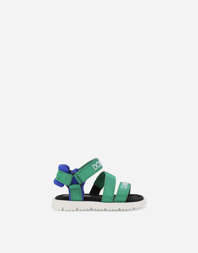 Dolce & Gabbana Gros-grain First Steps Sandals