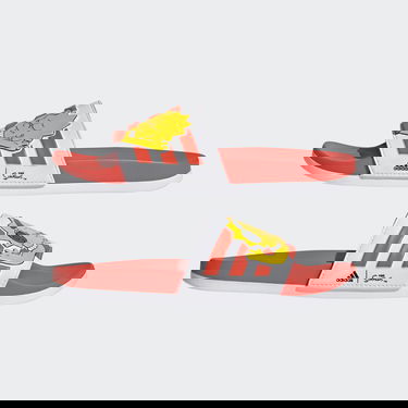 Кецове и обувки adidas Originals Adilette x The Simpsons Червено | GV7251, 6