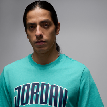 Тениска Jordan Jordan T-Shirt Тюркоазено | HQ0009-392, 3