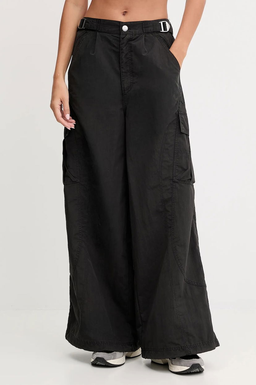 Карго панталони Puma High-Waisted Wide-Leg Cargo Pants Черно | 632507