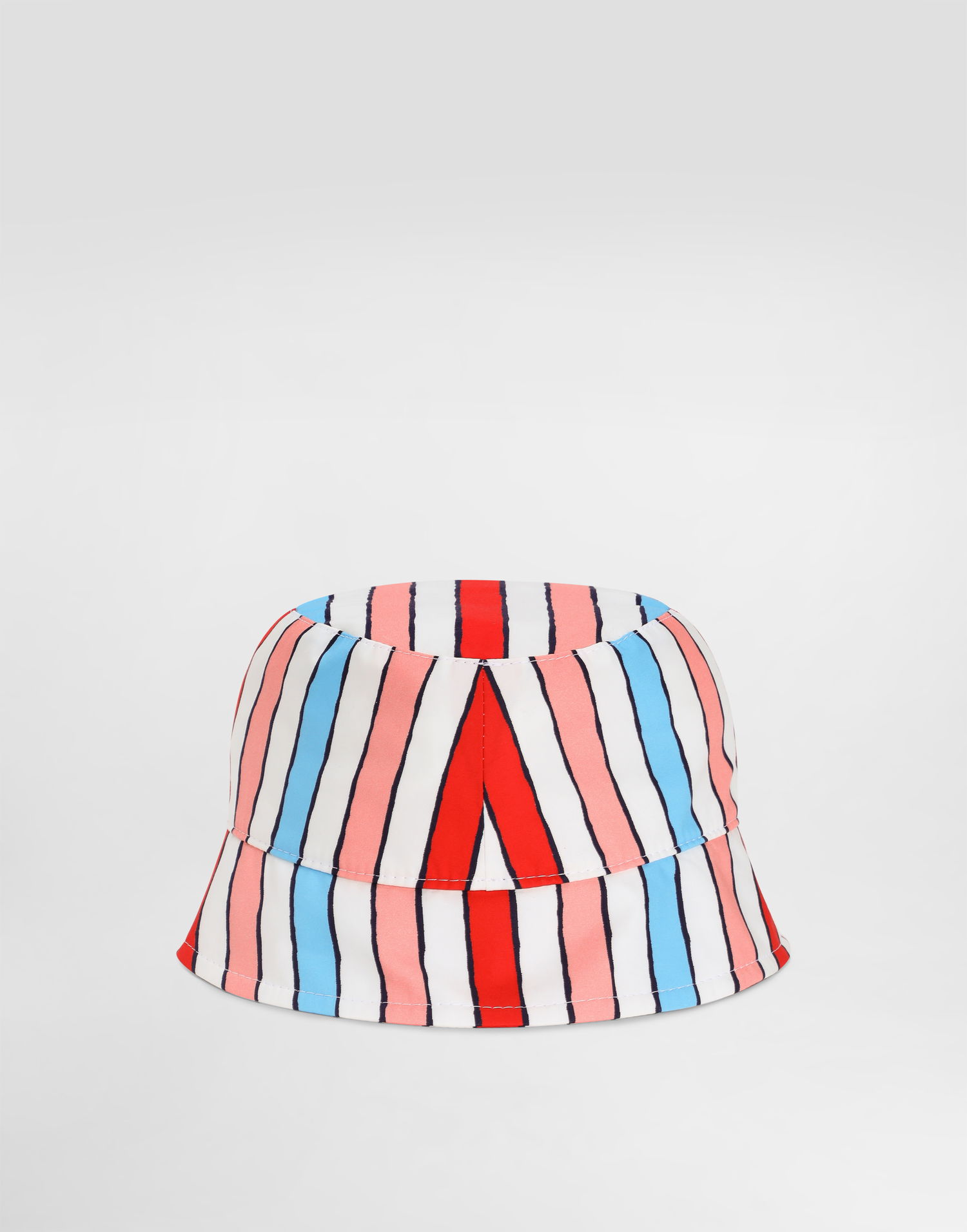 Шапка Dolce & Gabbana Striped Poplin Bucket Hat with Starfish Applique Многоцветен | LB5H07HS5UNHA5YQ, 1