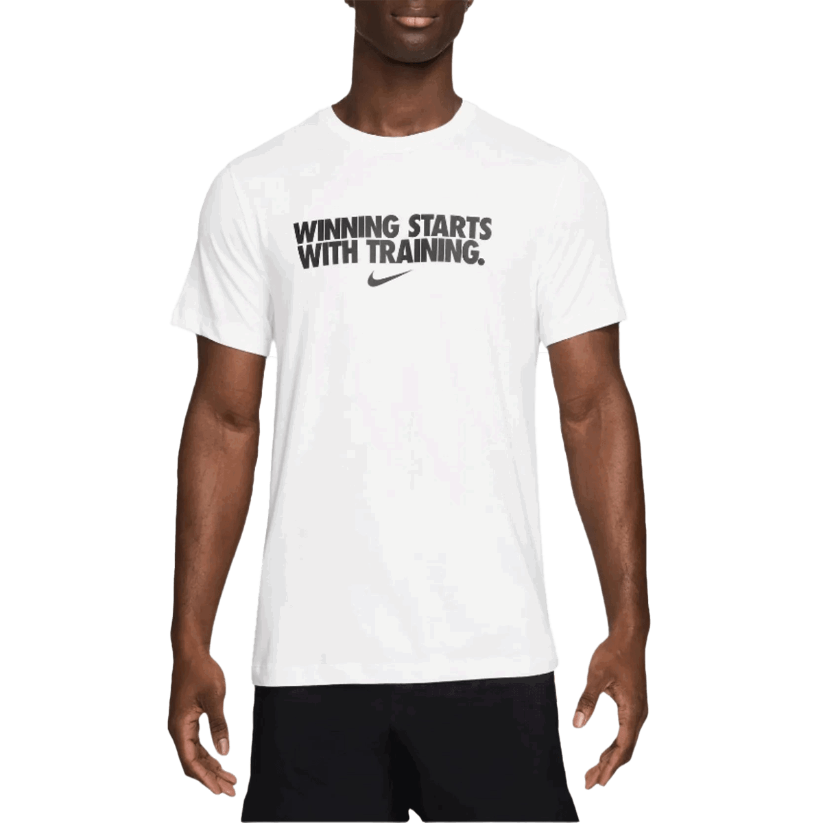 Тениска Nike Winning Starts With Training T-Shirt Бяло | HV4187-100, 0