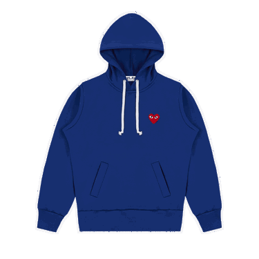 Суитчър Comme des Garçons PLAY Hoodie with Red Heart Синьо | AZ T173 051 2, 0