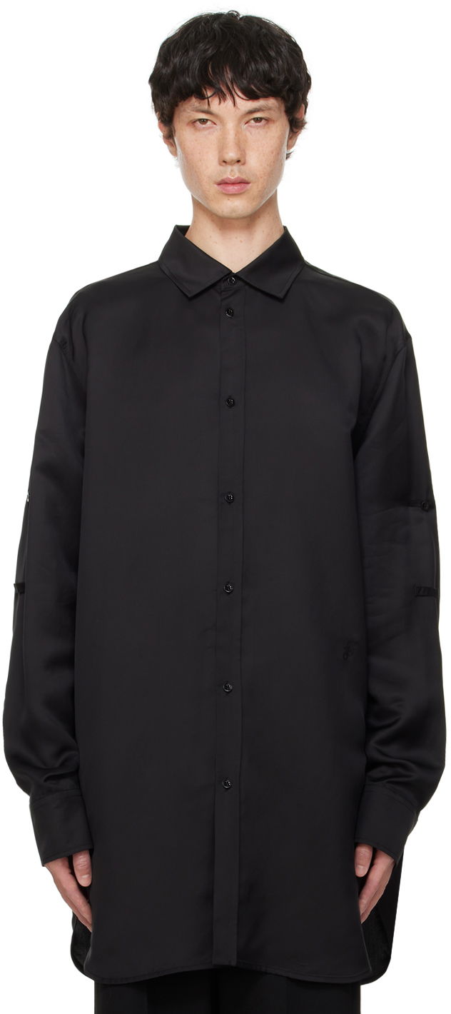 Риза Jil Sander P.M. Shirt Черно | J24DL0012_J65014, 0