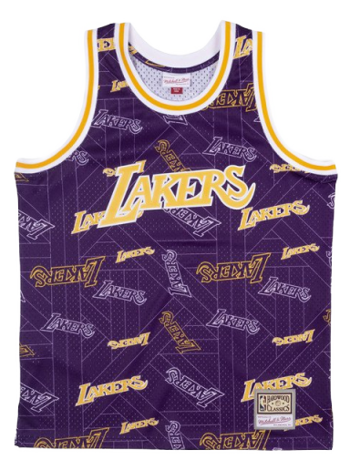 Фланелка Mitchell & Ness LA Lakers Swingman Jersey Лилаво | MSPOBW19081-LALPTPR