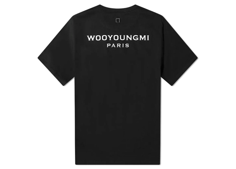 Тениска WOOYOUNGMI Wooyoungmi Back Logo T-Shirt Черно | W221TS07708B, 0