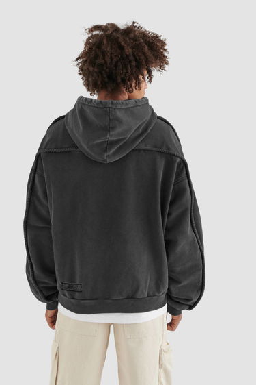 Суитчър AXEL ARIGATO Kansas Washed Hoodie Черно | A2167001, 3