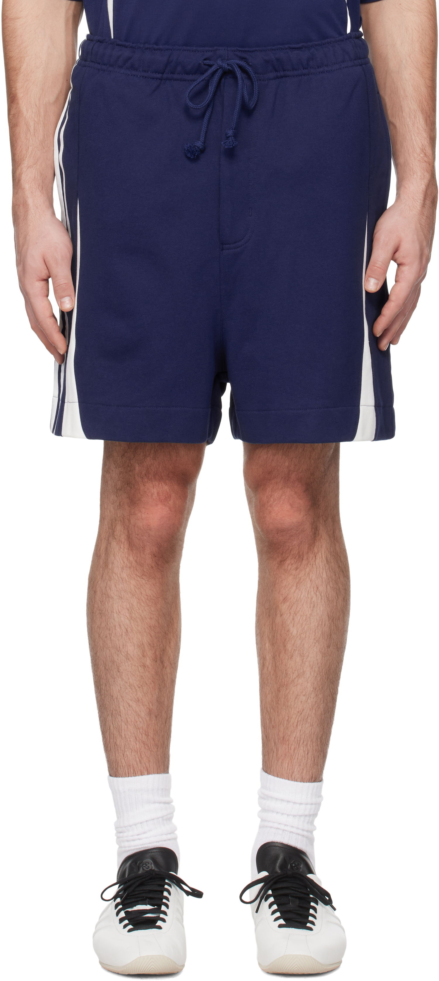 Къси панталони Y-3 Y-3 French Terry Cutline Shorts Синьо | JM3229, 0