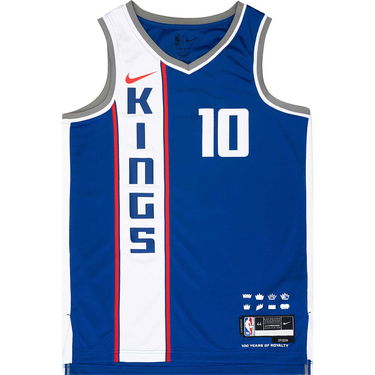 Фланелка Nike NBA SACRAMENTO KINGS DRI-FIT CITY EDITION SWINGMAN JERSEY DOMNTAS SABONIS Тъмно синьо | DX8518-401, 1