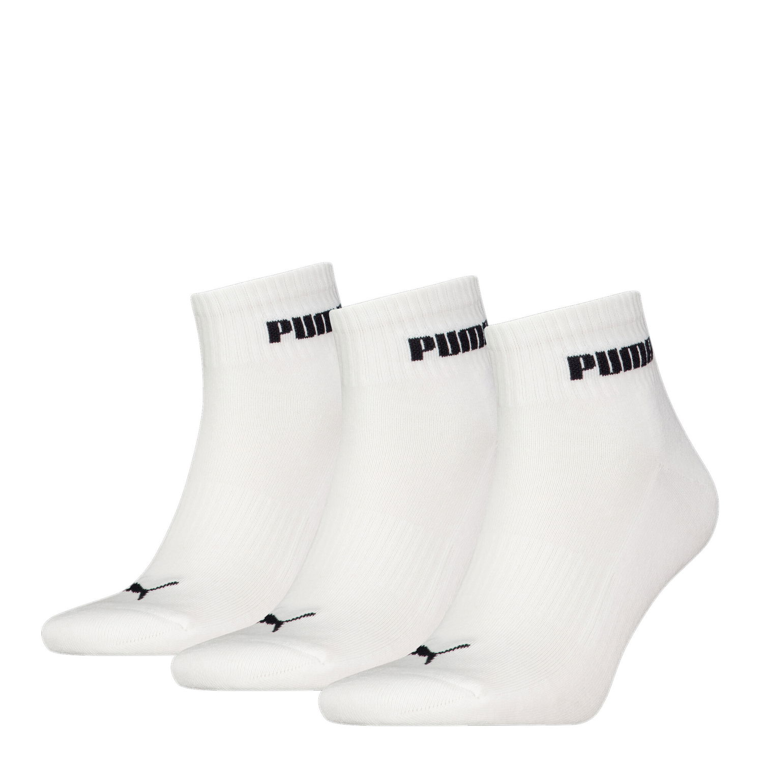 Чорапи Puma 3-Pack Quarter Socks PUMA Бяло | 938393_01, 0